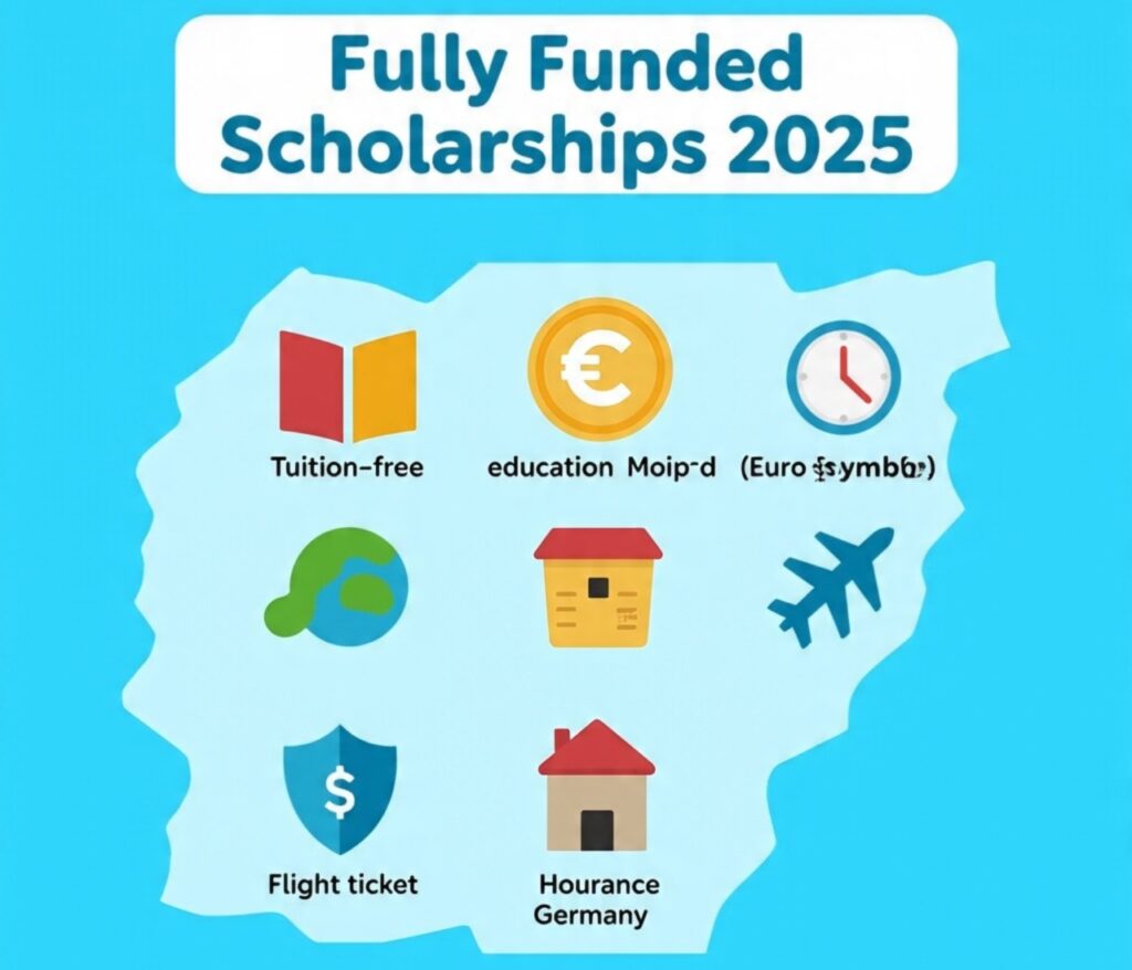 fully funded scholarships in Germany 2025